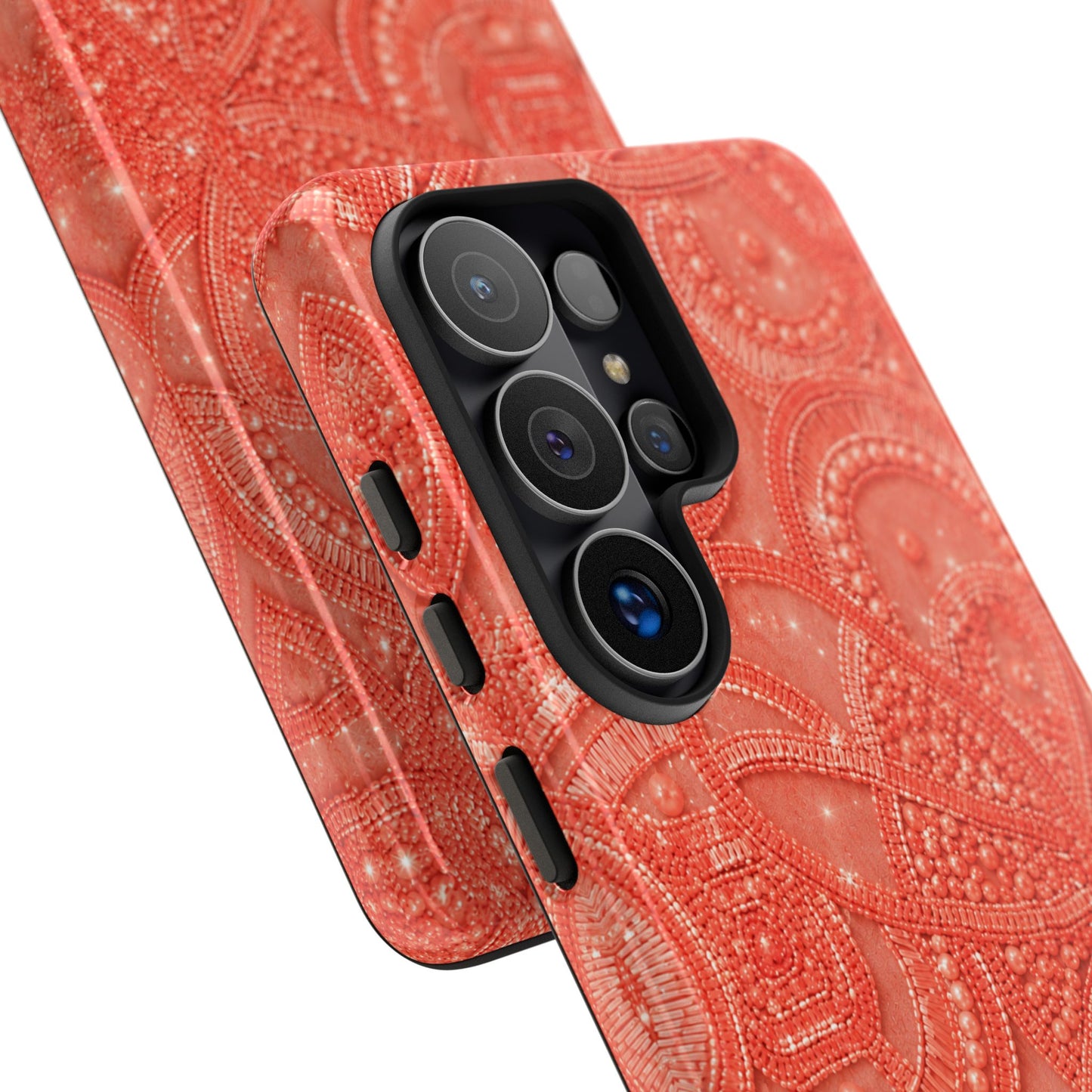 Coral Lace Tough Case