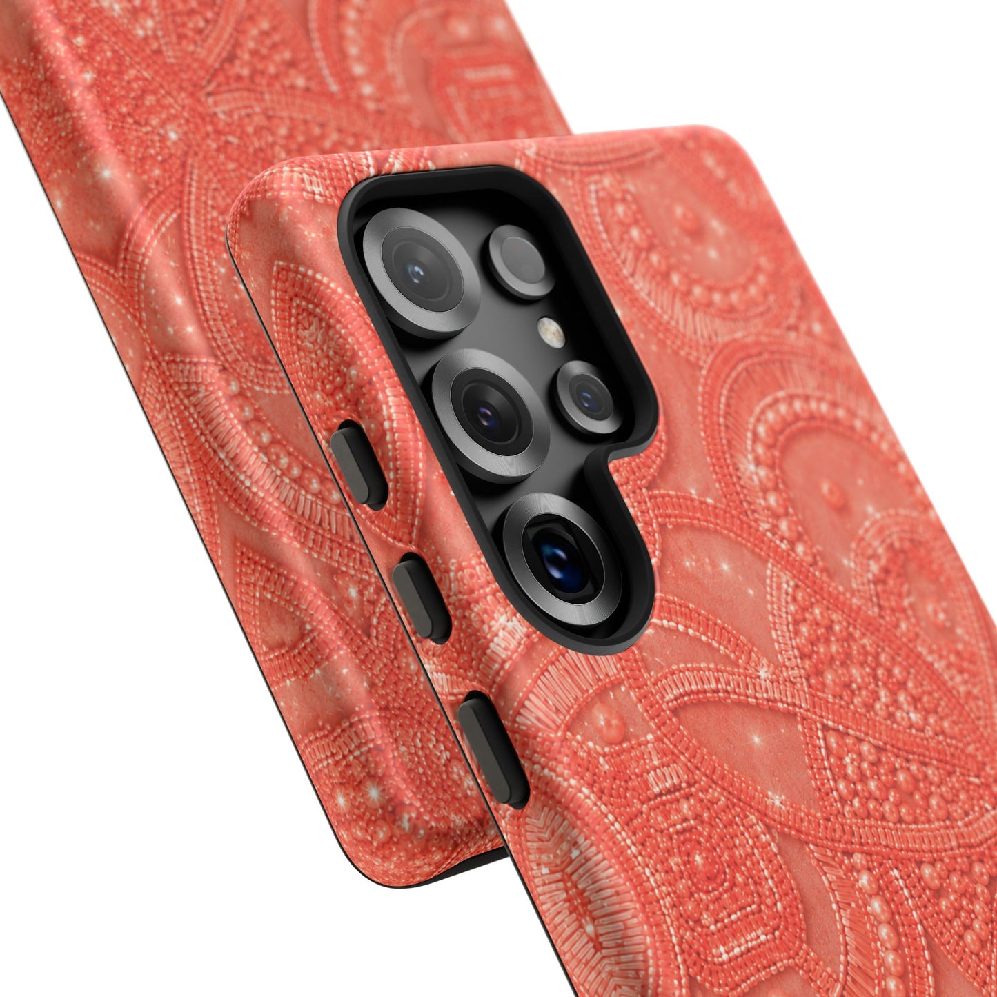 Coral Lace Tough Case