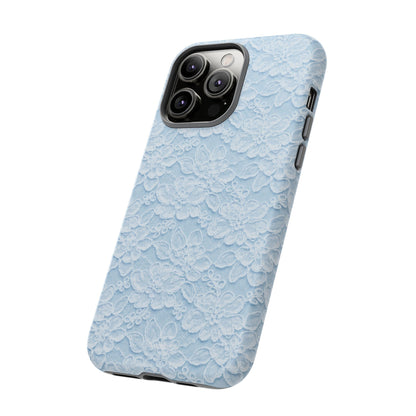 Glacier Blue Lace Tough Case