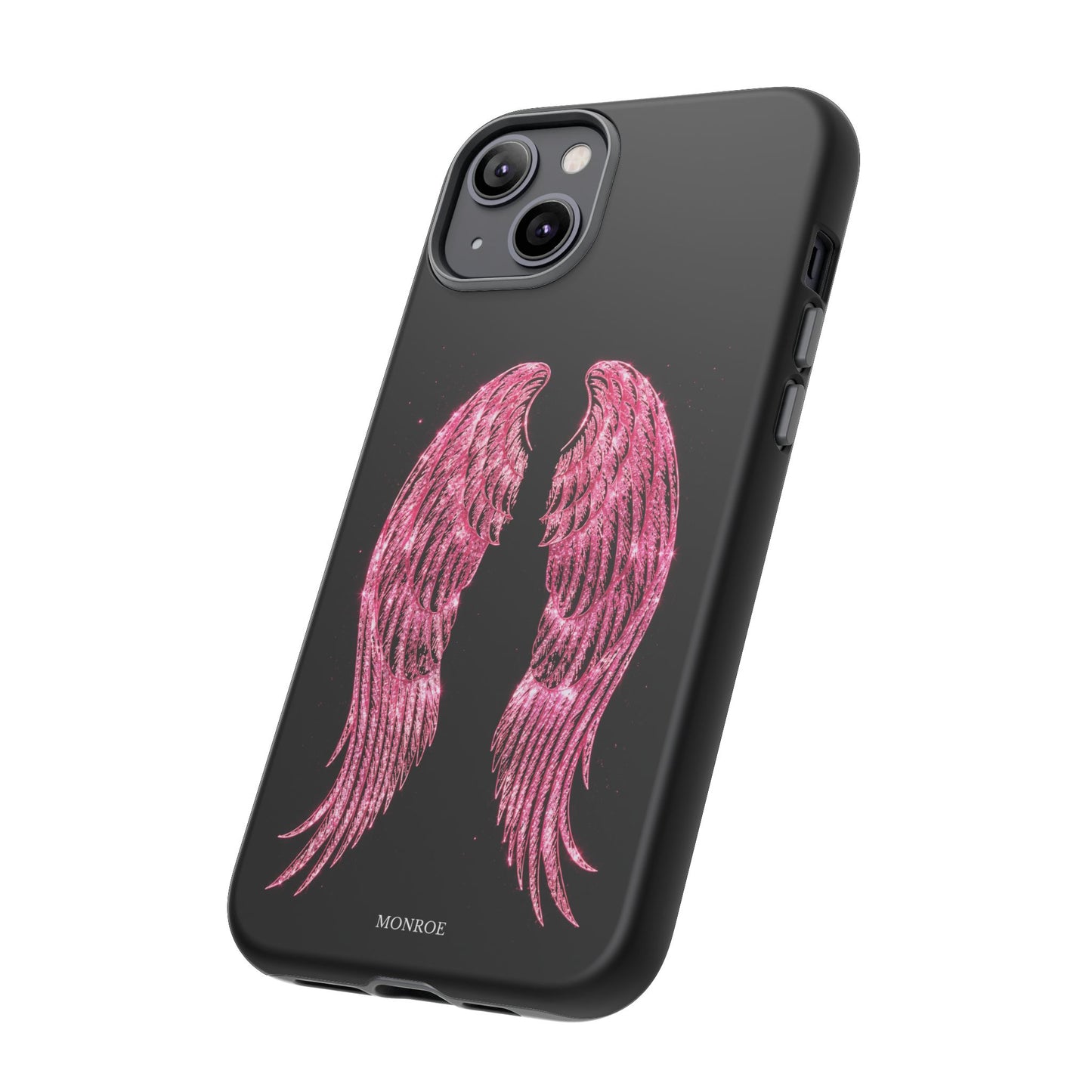 Pink Glitter Angel Tough Case