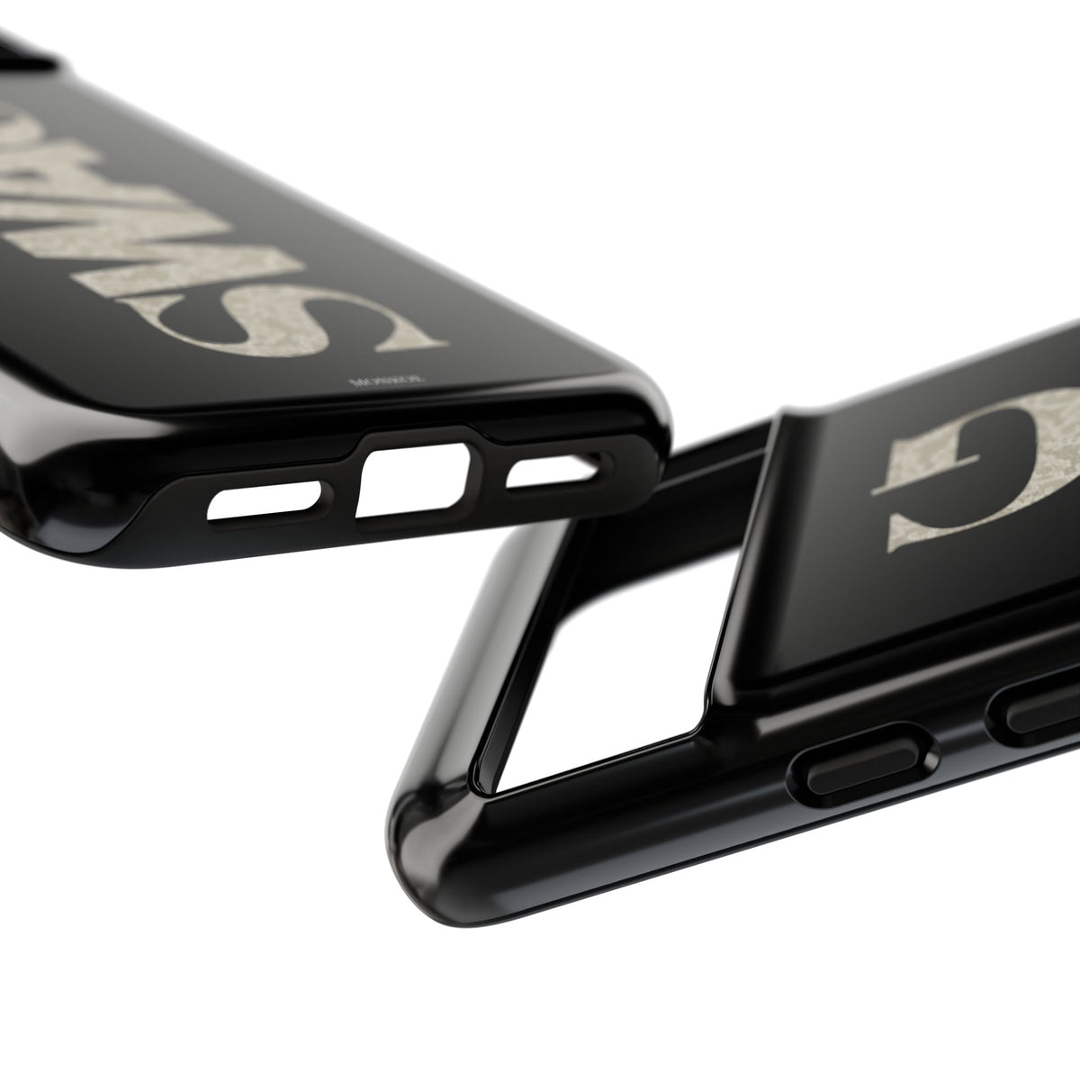Lace Swag Black Tough Case