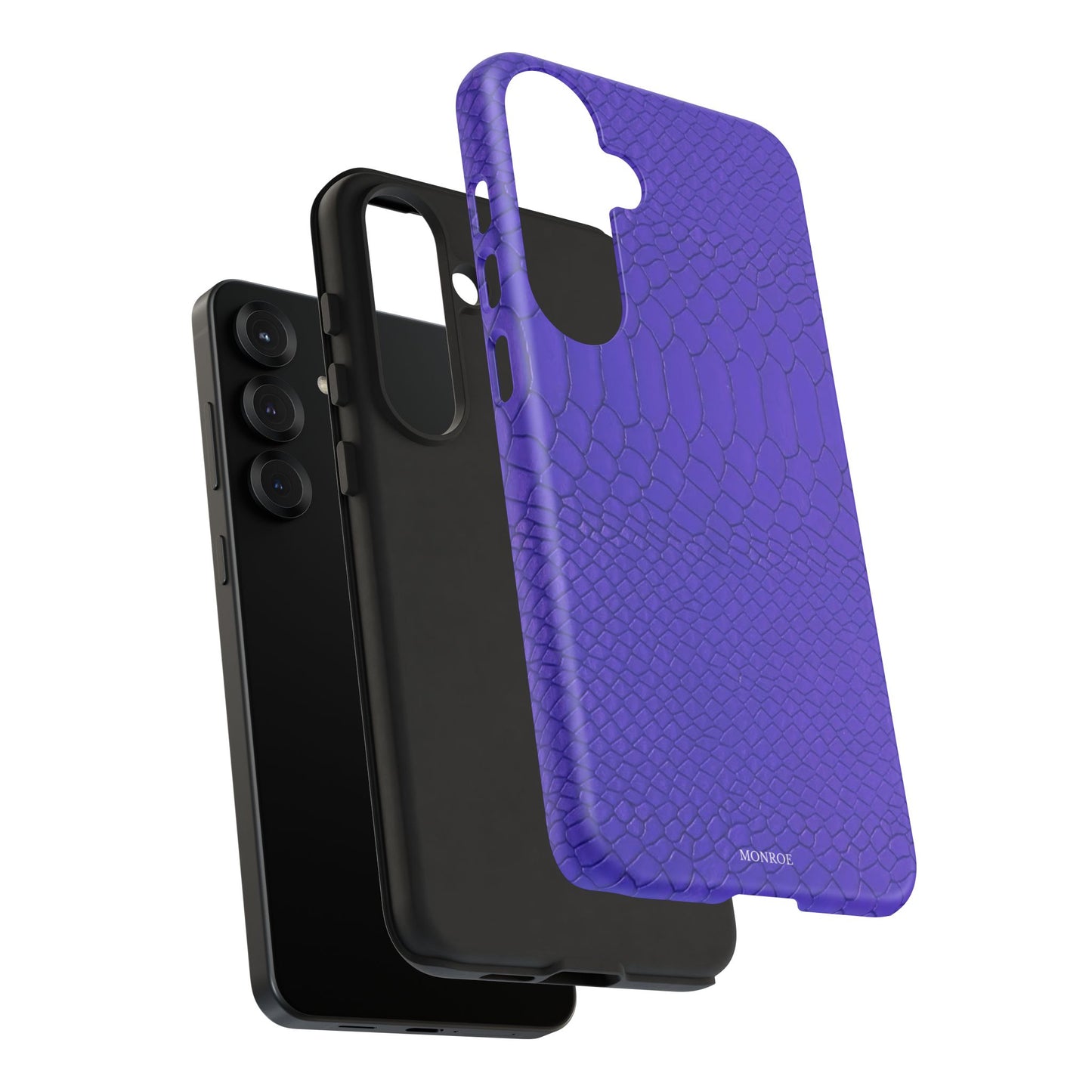 Dark Purple Snake Tough Case