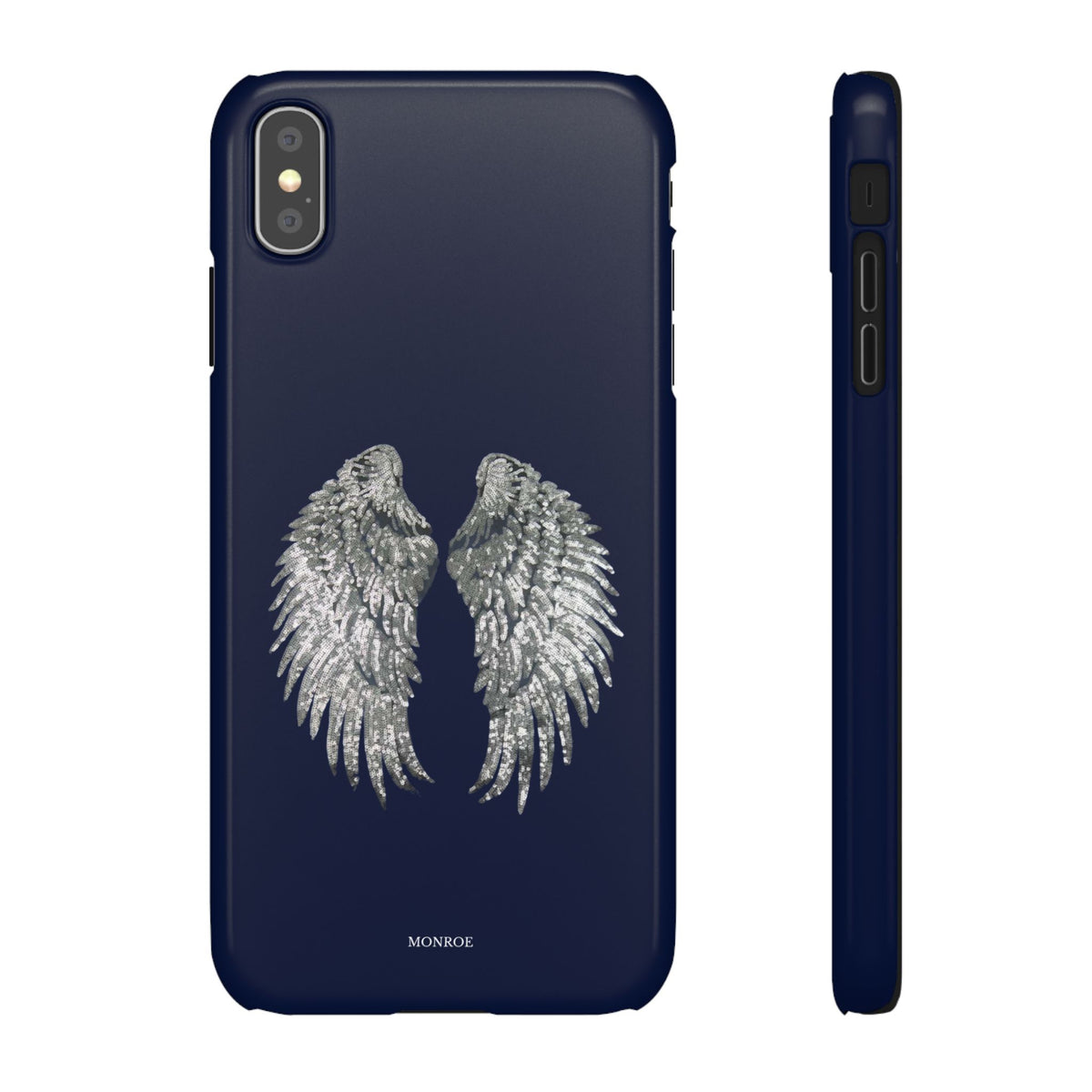 Navy Angel Wings Case