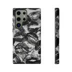 Black and Kiss Design Phone Case