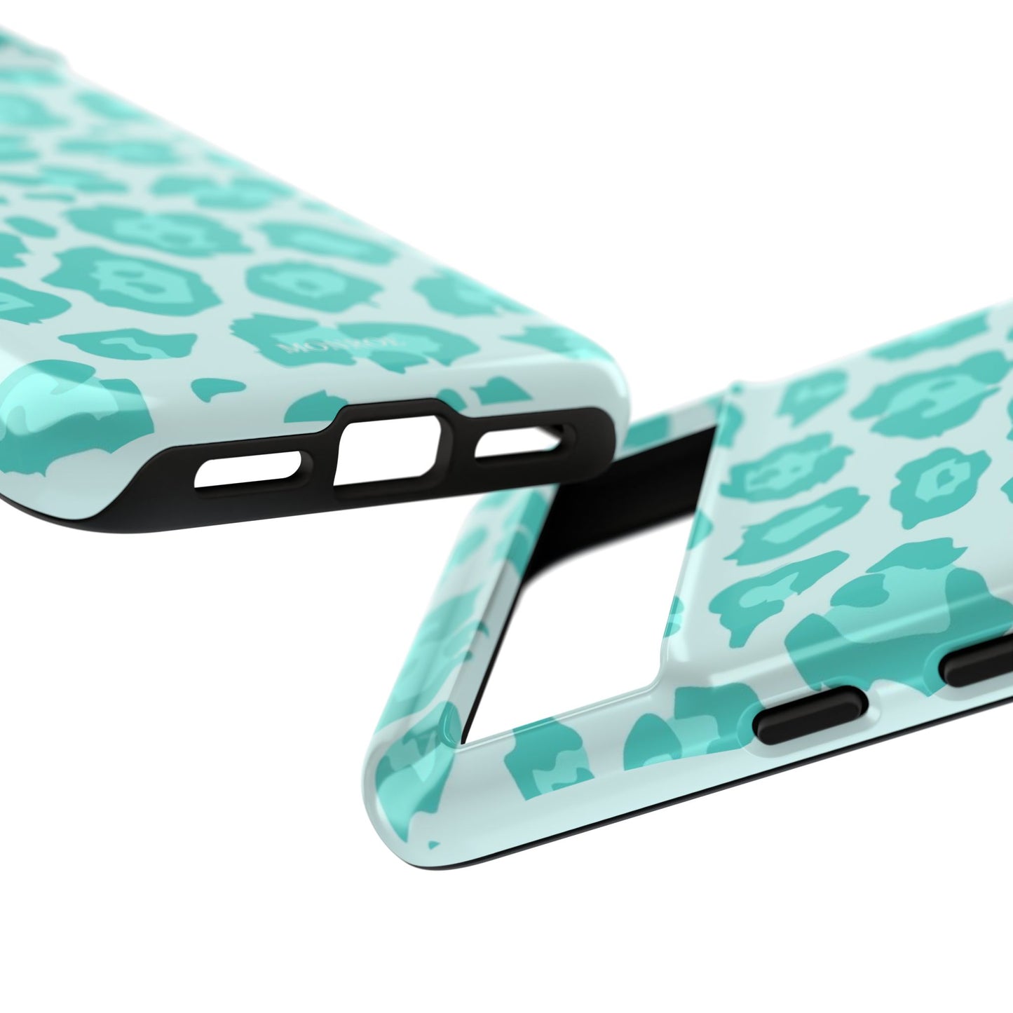 Teal Leopard Tough Case