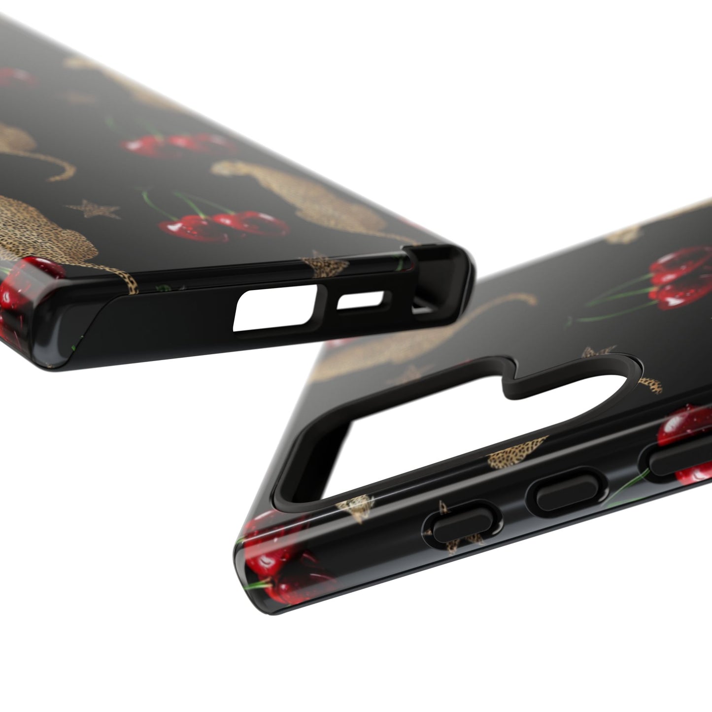 Leopard & Cherry Tough Case