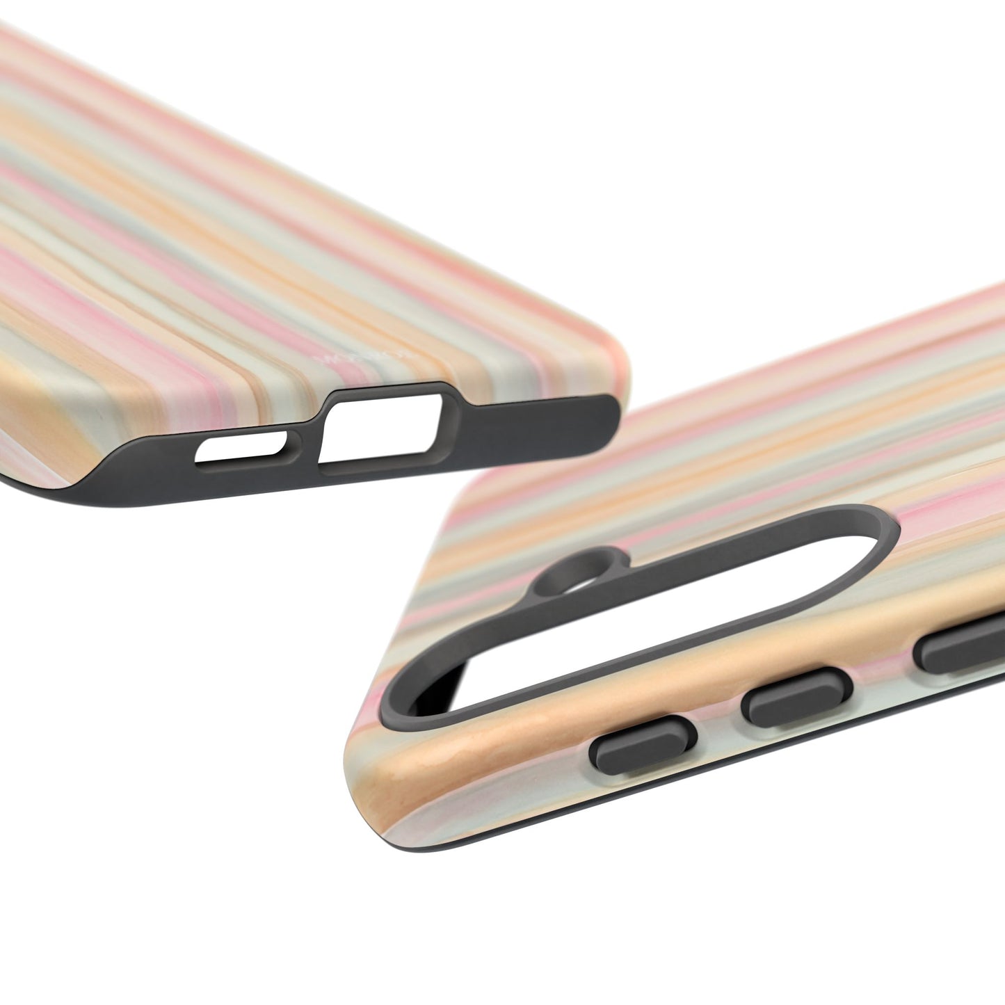 Pastel Watercolor Stripe Tough Case