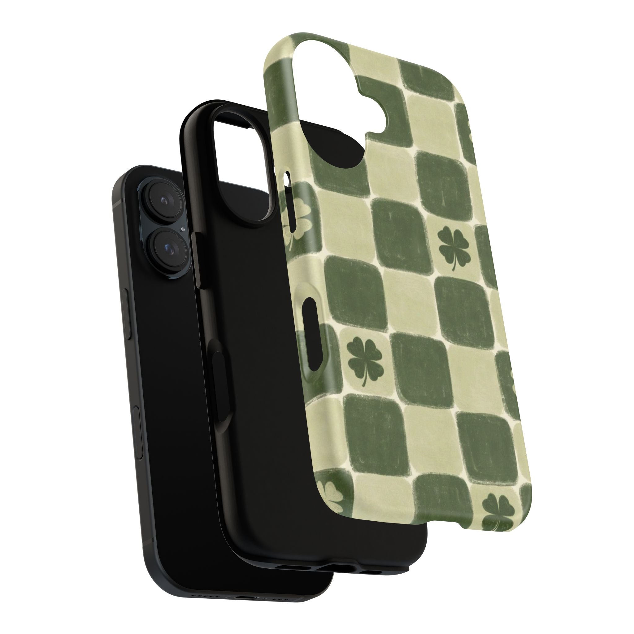 Clover Checker Tough Phone Case