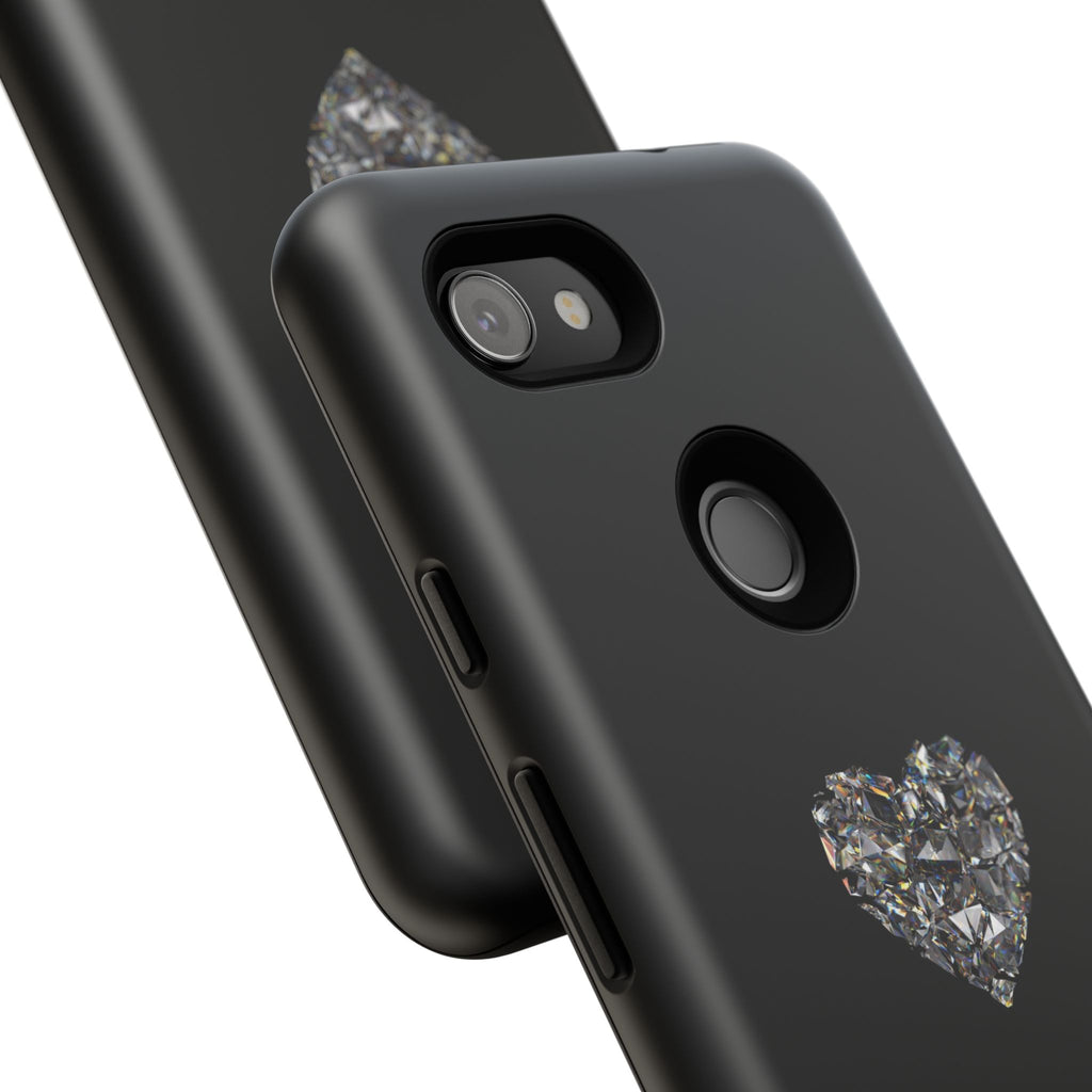 Crystal Heart Phone Case