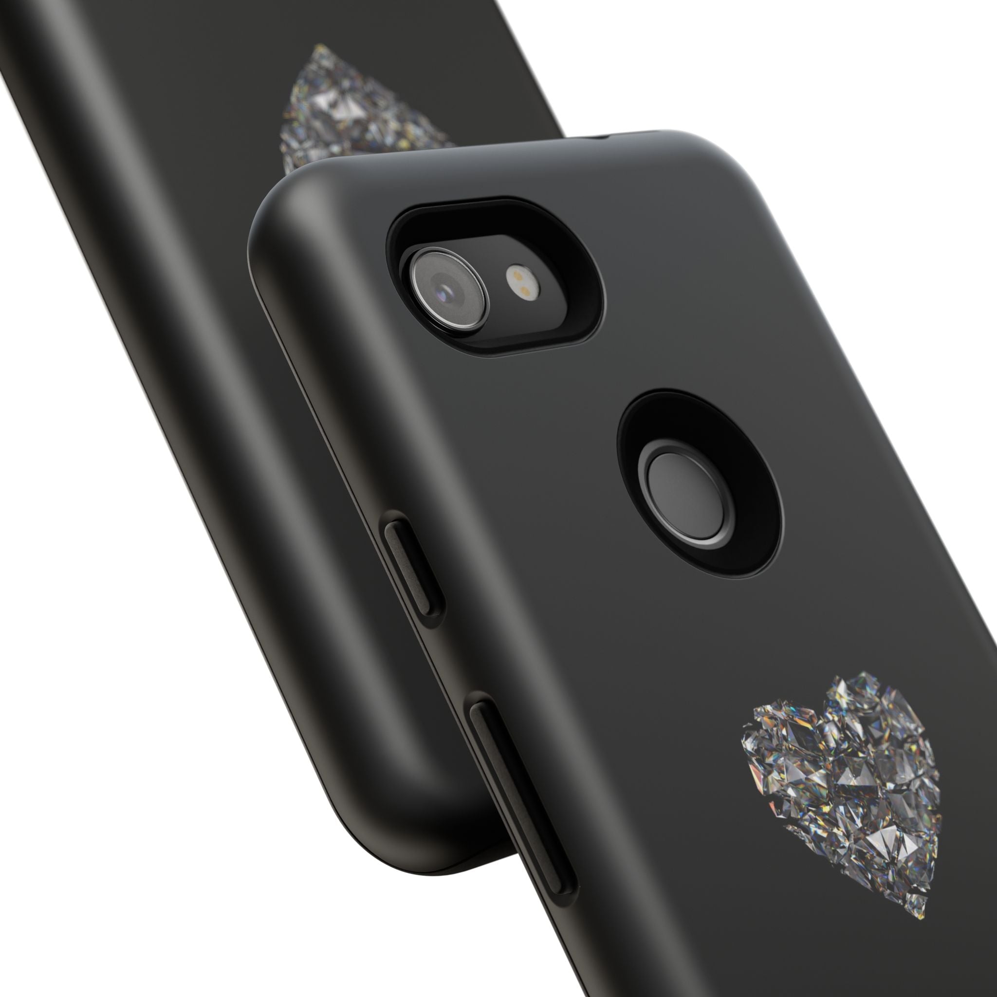 Crystal Heart Phone Case