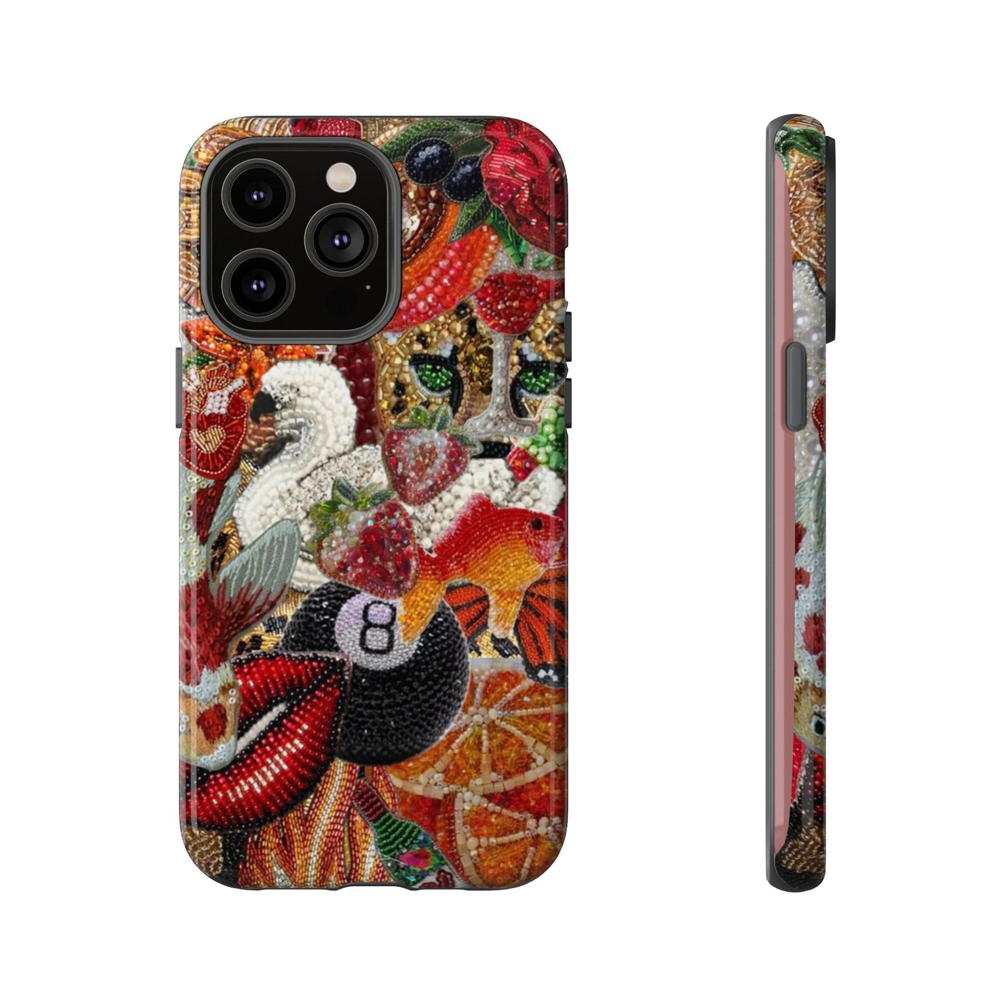 Decorative Collage Tough Case