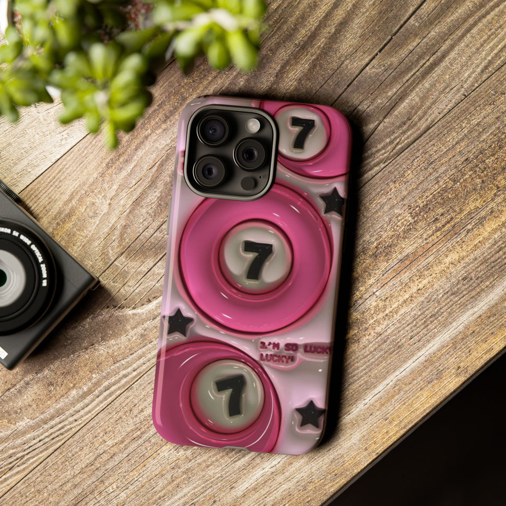 Pink 8 Ball Phone Case