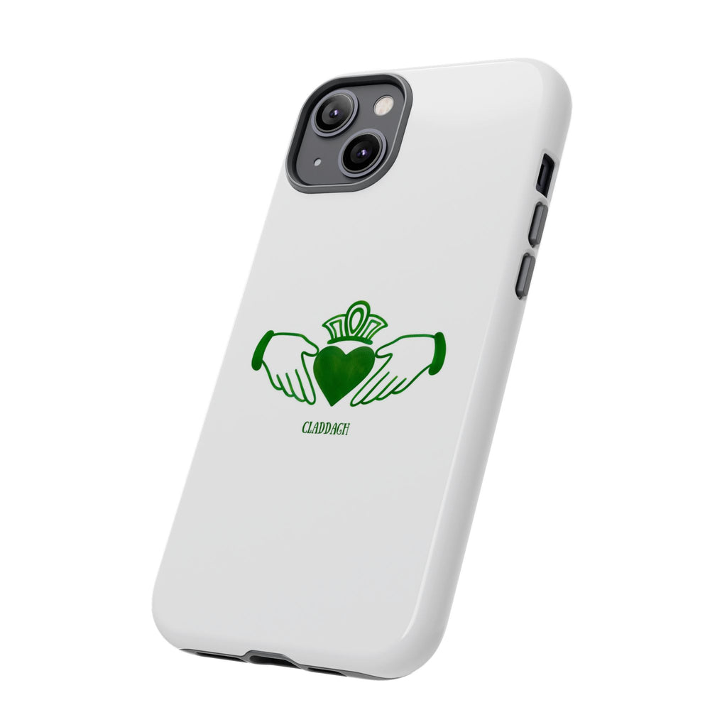 Irish Claddagh Symbol Green Tough Case