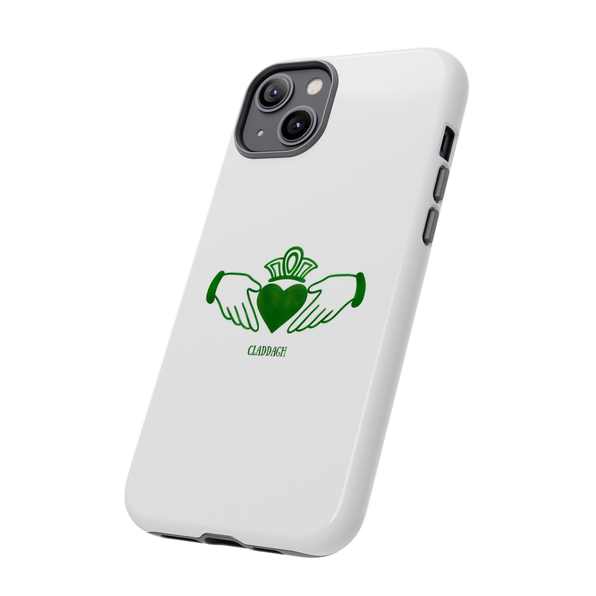 Irish Claddagh Symbol Green Tough Case