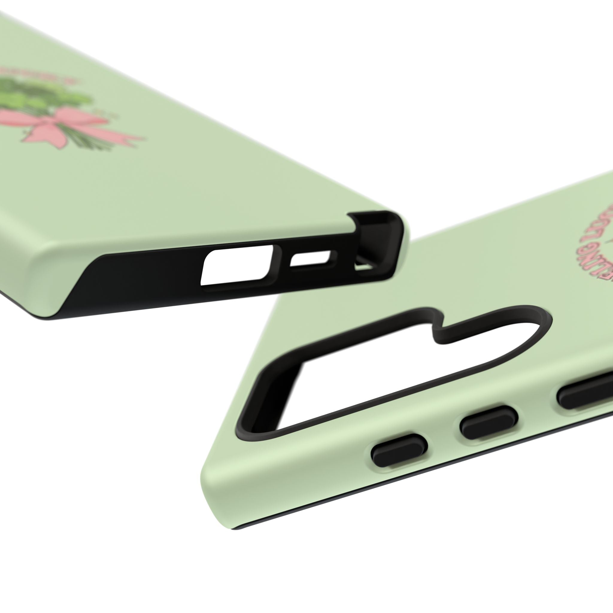 ‘Feeling Lucky' Clover Bouquet Tough Phone Case