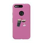 Pint & Wine Glass (Pink) Tough Case