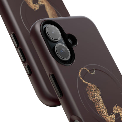 Burgundy Leopard Duo MagSafe Case