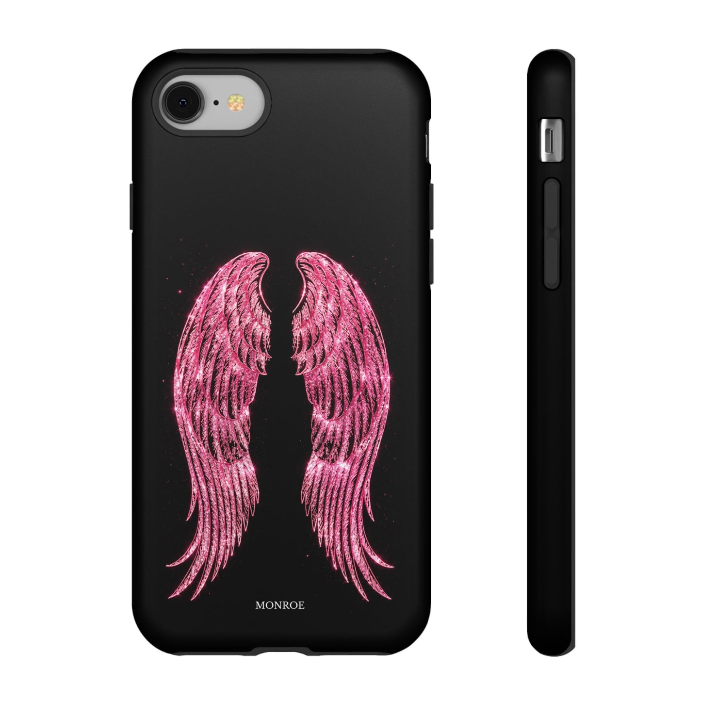 Pink Glitter Angel Tough Case