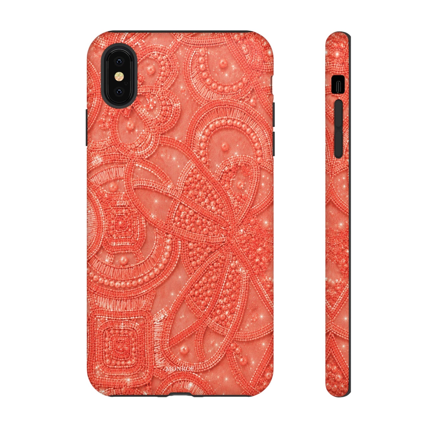 Coral Lace Tough Case