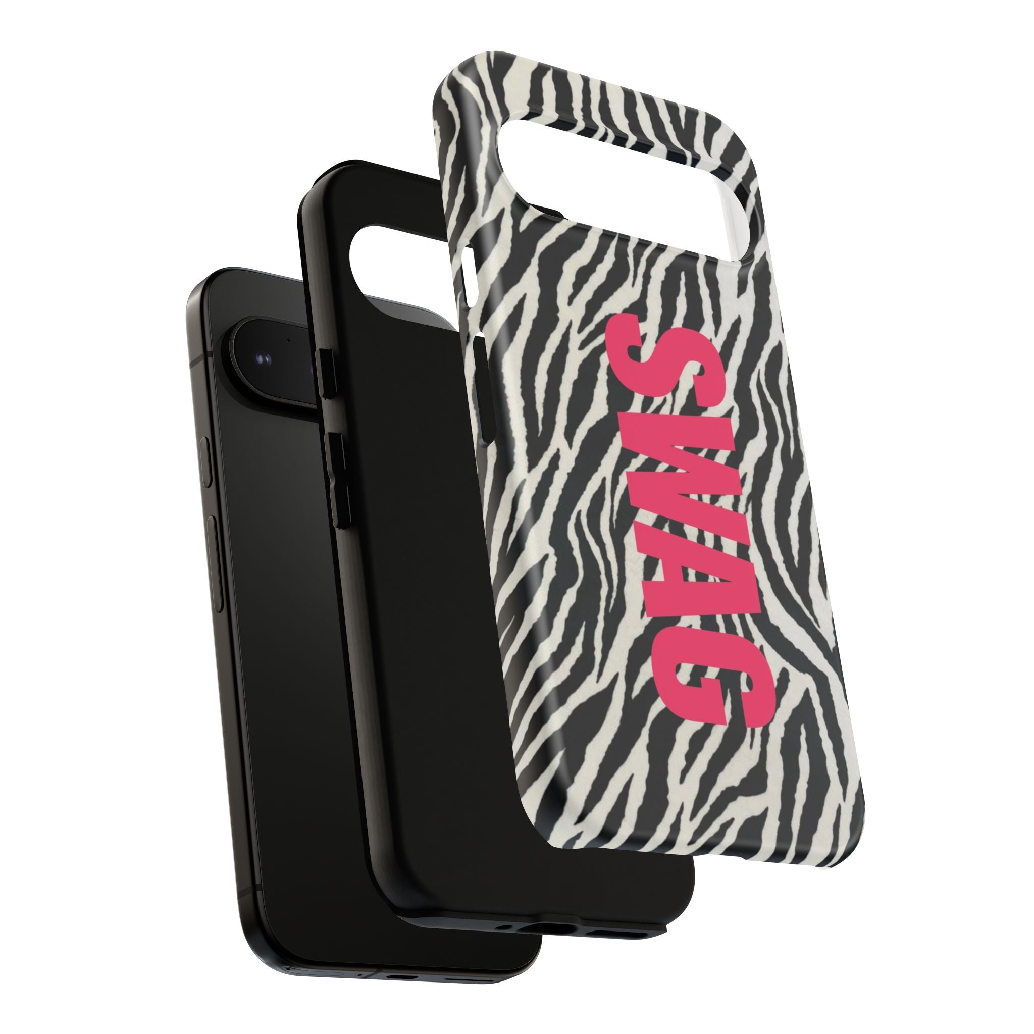 'SWAG' Zebra Print Tough Case