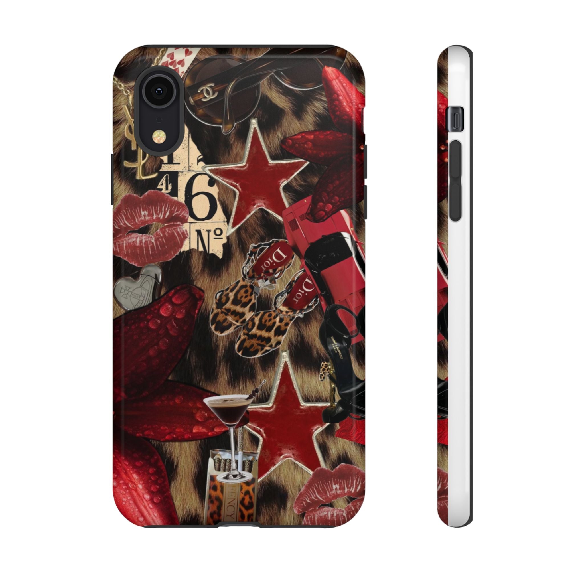 Cheetah Red Phone Case