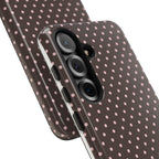 Brown Polka Phone Case