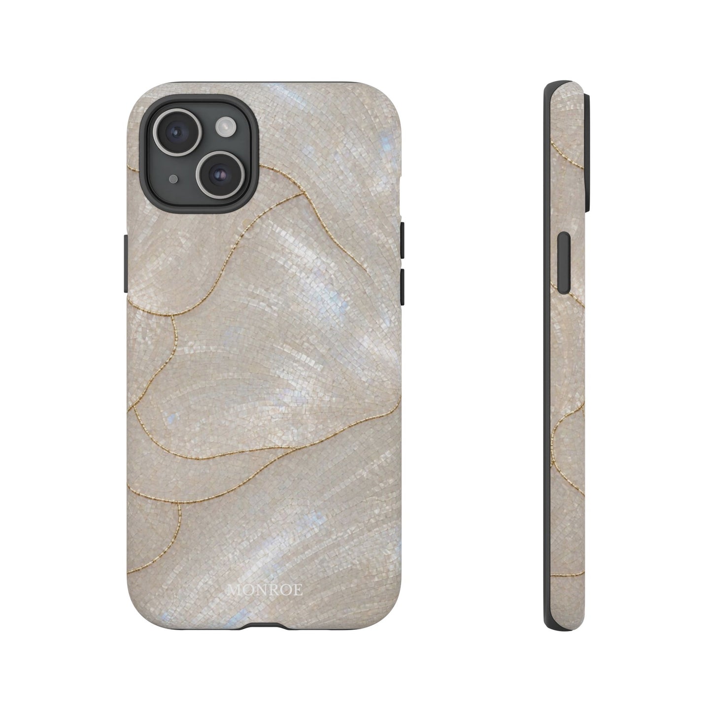 Pearlescent Marble Tough Phone Case