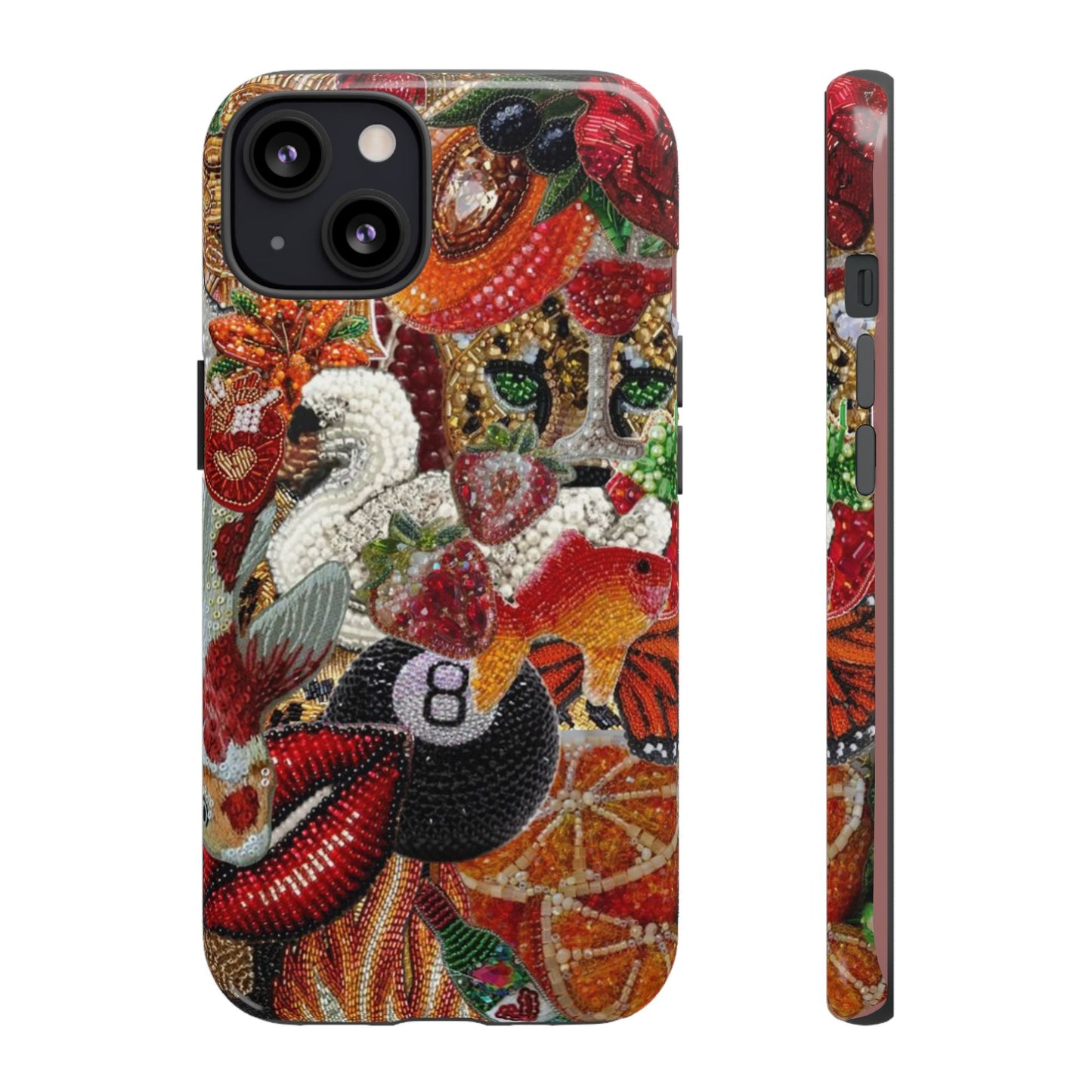 Decorative Collage Tough Case
