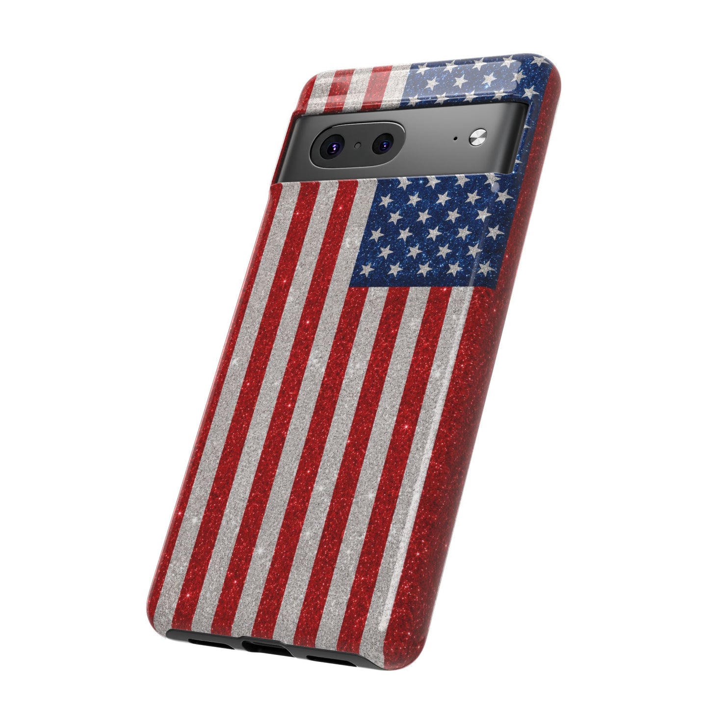 America Glitter Tough Case