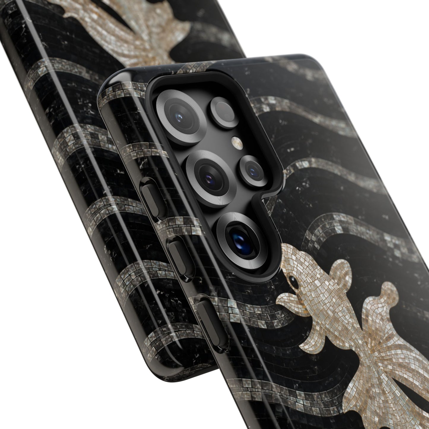 Midnight Fish Mosaic Case