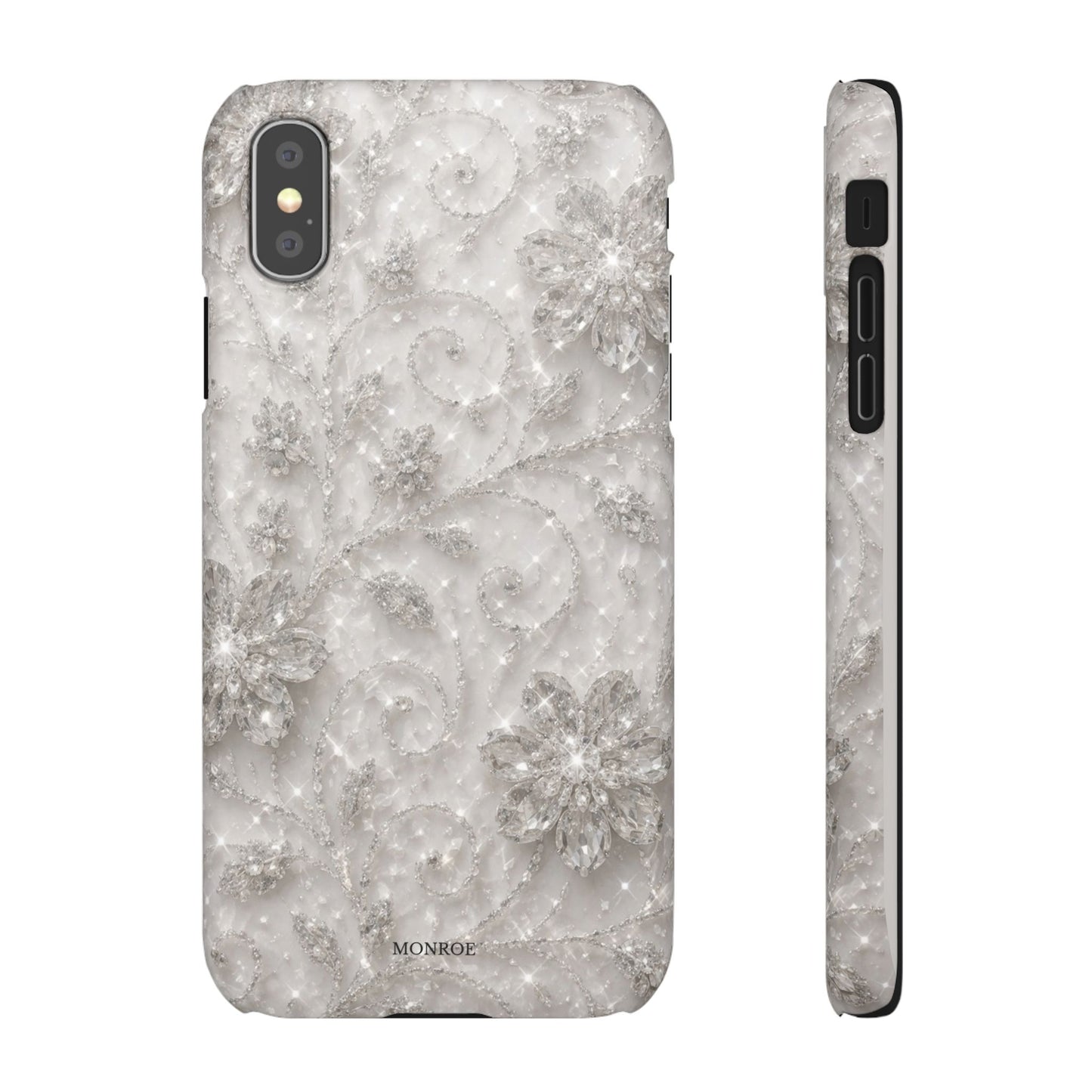 Glittery Floral Case