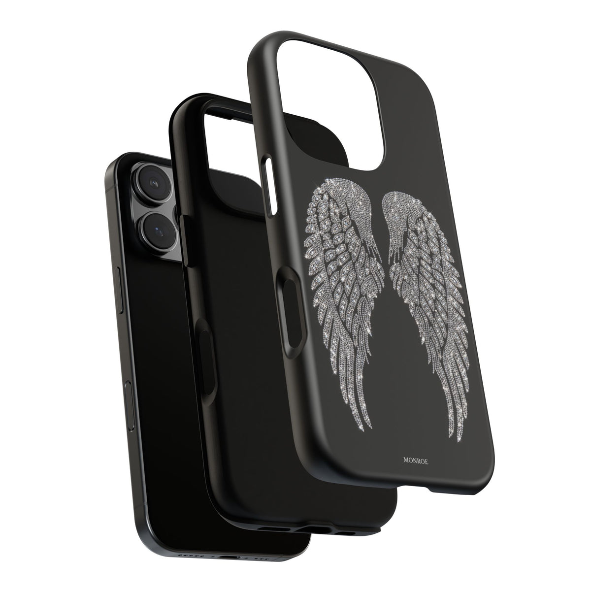 Silver Angel Wings Tough Case