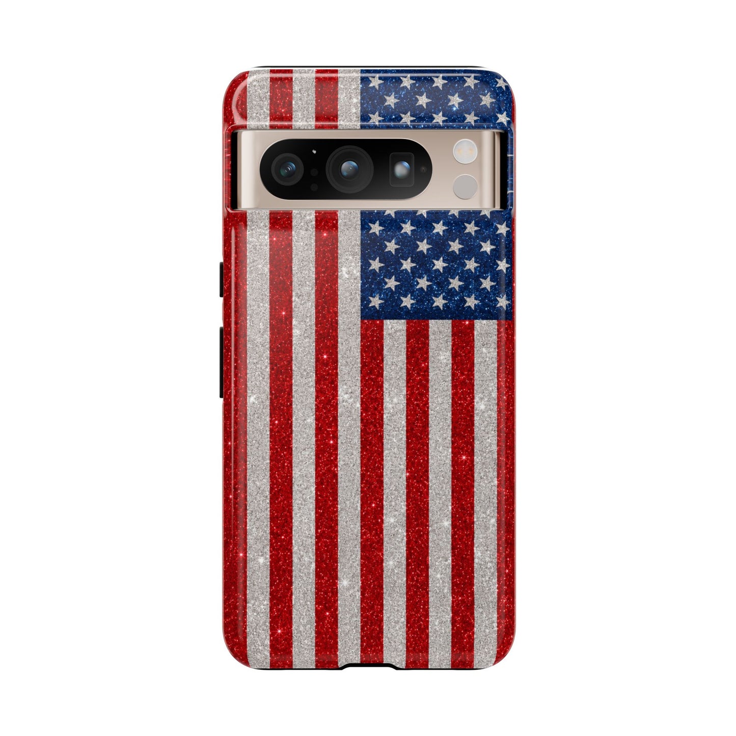 America Glitter Tough Case