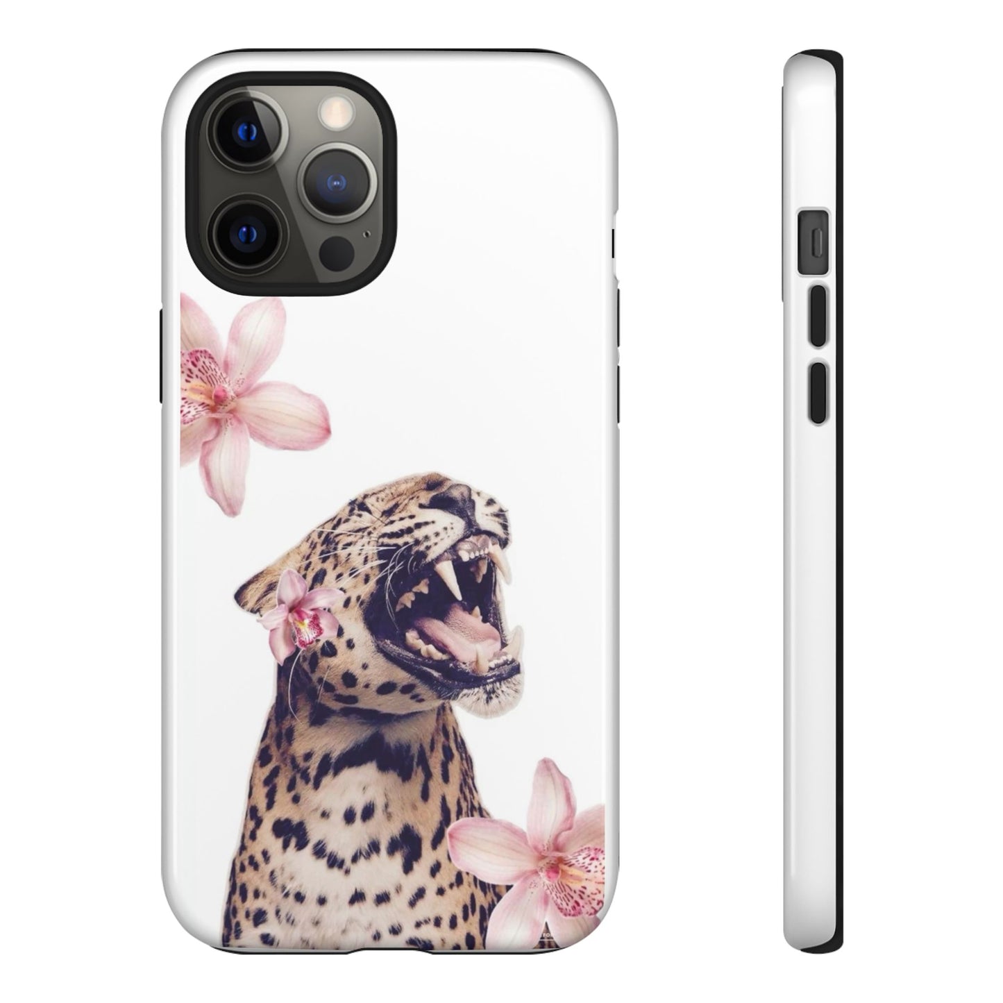 Leopard Blossom Tough Case