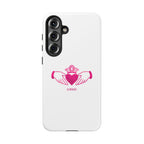 Pink Irish Claddagh Symbol Tough Phone Case