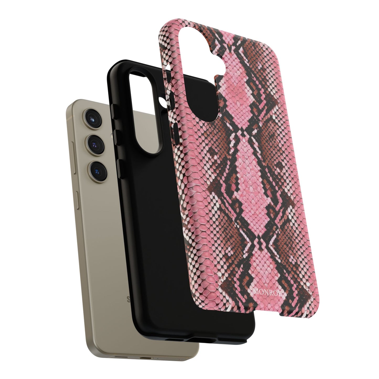 Pink Snake Tough Case