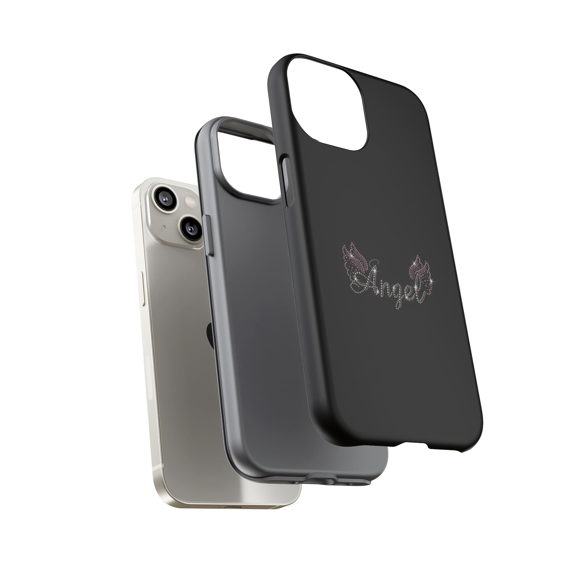 Glitter Angel Phone Case