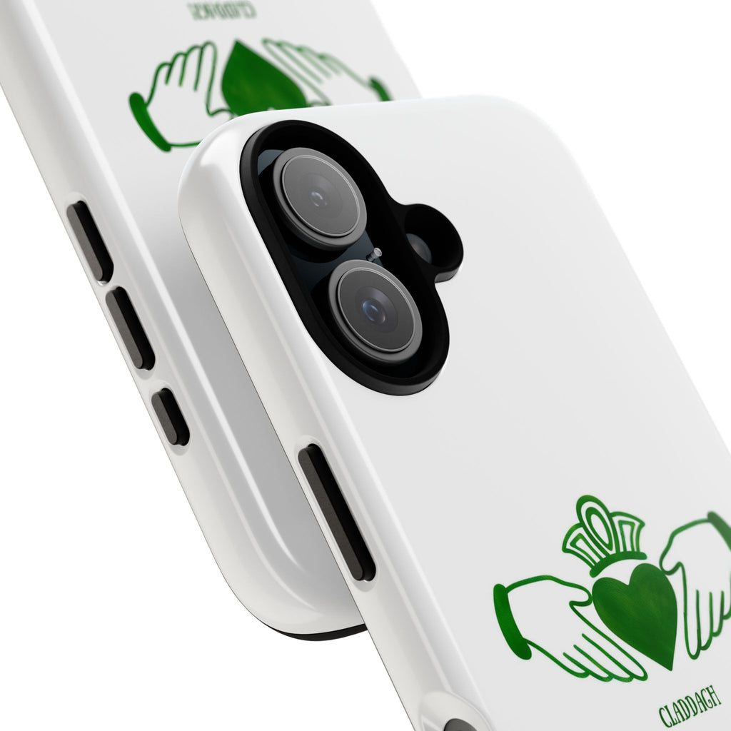 Irish Claddagh Symbol Green Tough Case