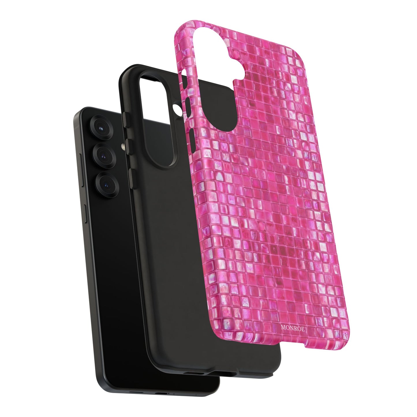 Hot Pink Mosaic Tough Case