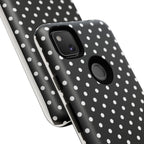 Black Polka Dot Phone Case