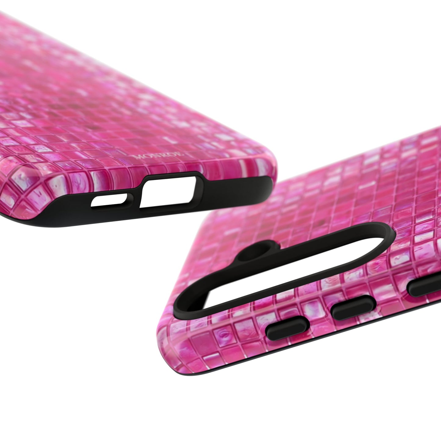 Hot Pink Mosaic Tough Case
