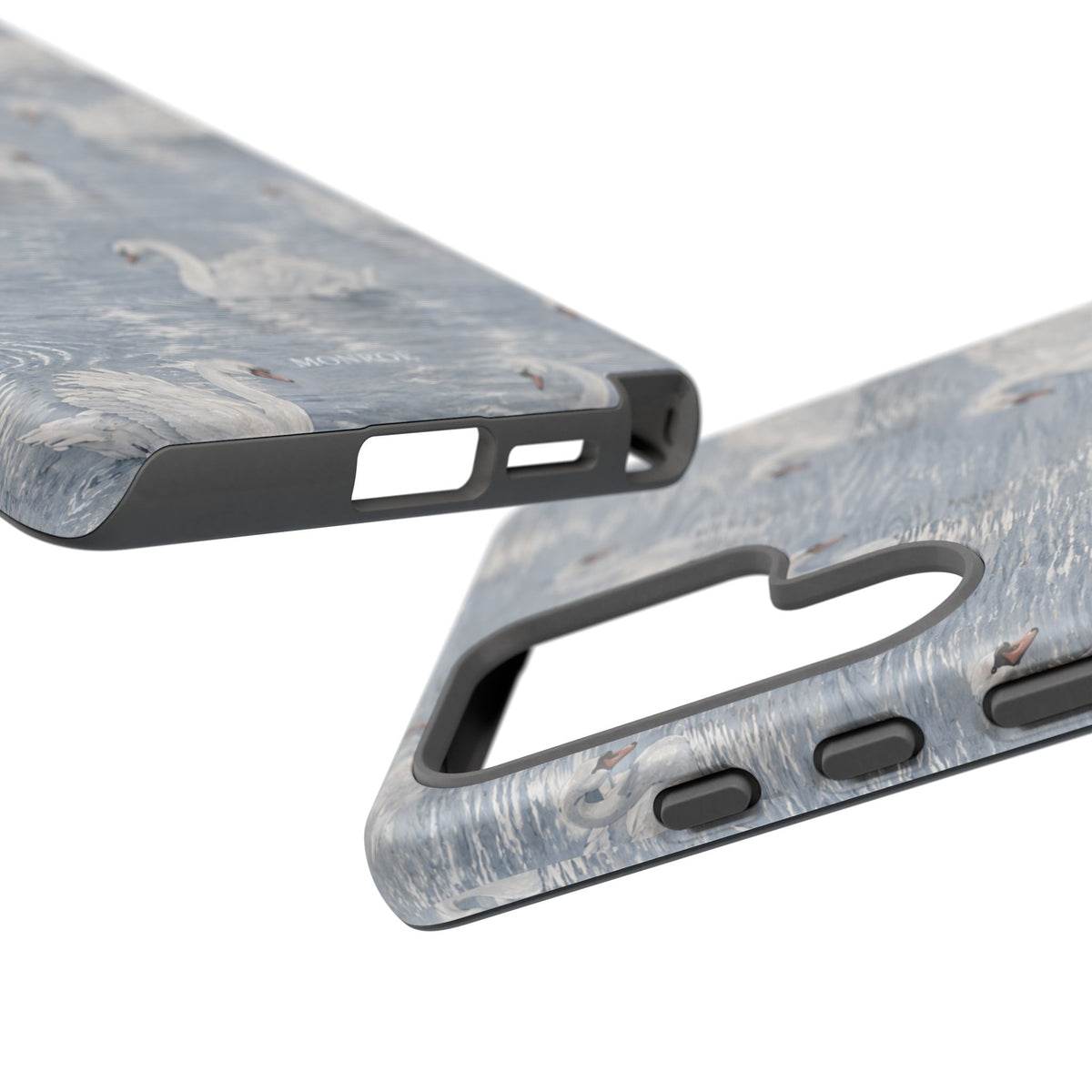 Swan Pattern Tough Case