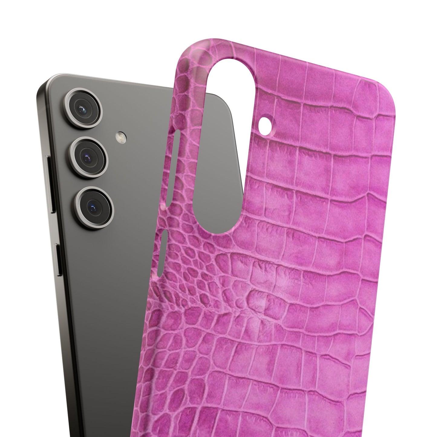Purple Croc Case