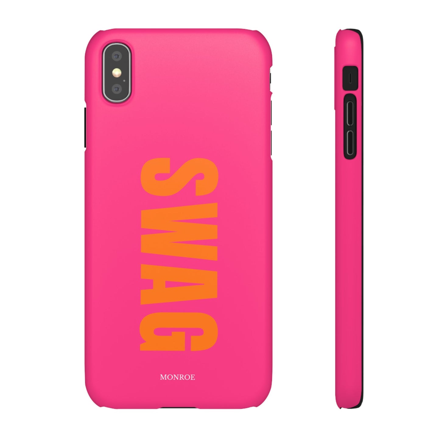 Bold Pink "SWAG" Case