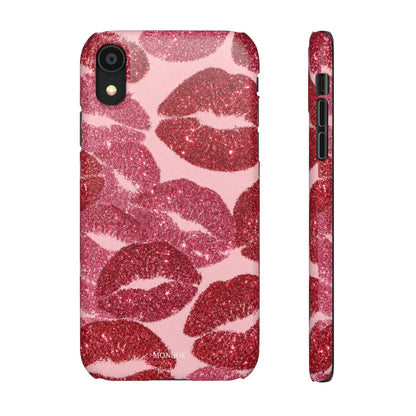 Pink Glitter Kiss Case