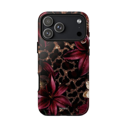 Burgundy Lily Tough Case