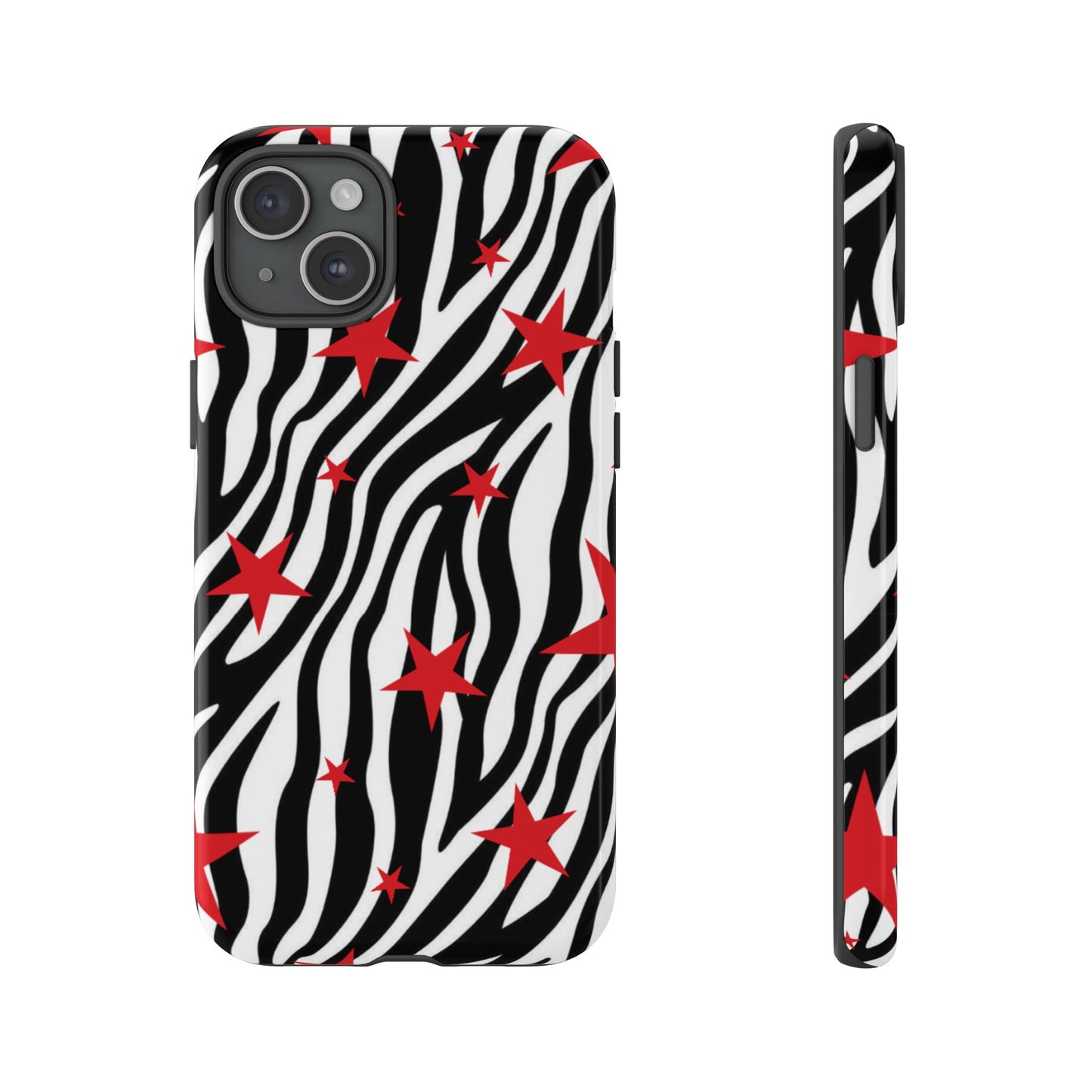 Zebra Red Stripes Tough Case