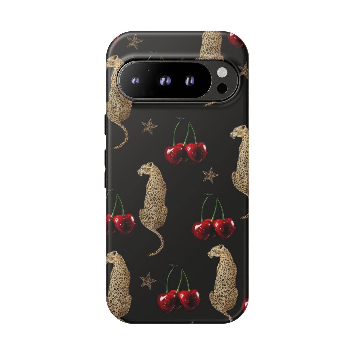 Leopard & Cherry Tough Case