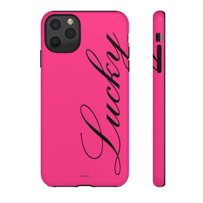 Hot Pink 'Lucky' Tough Case