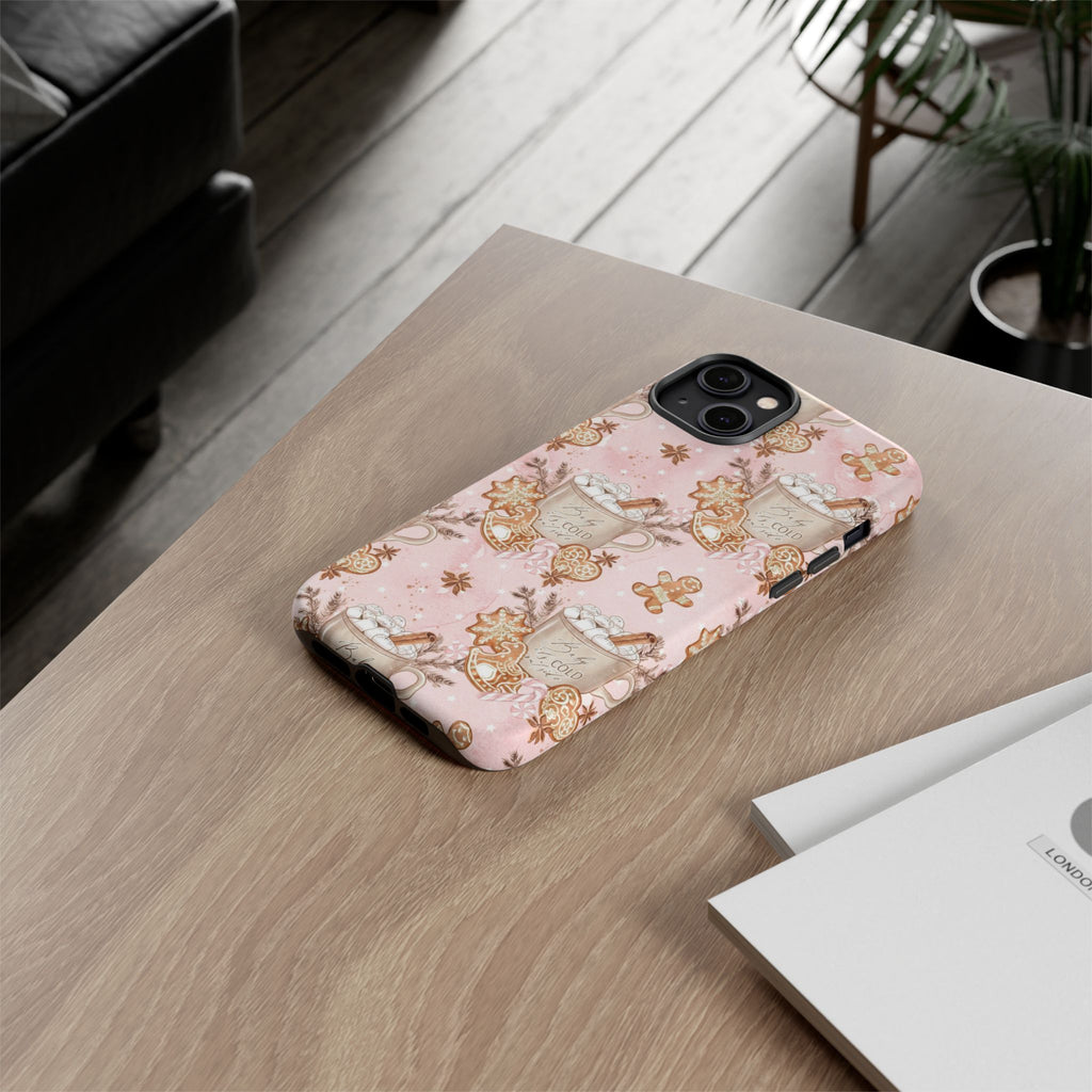 Pink Christmas Phone Case